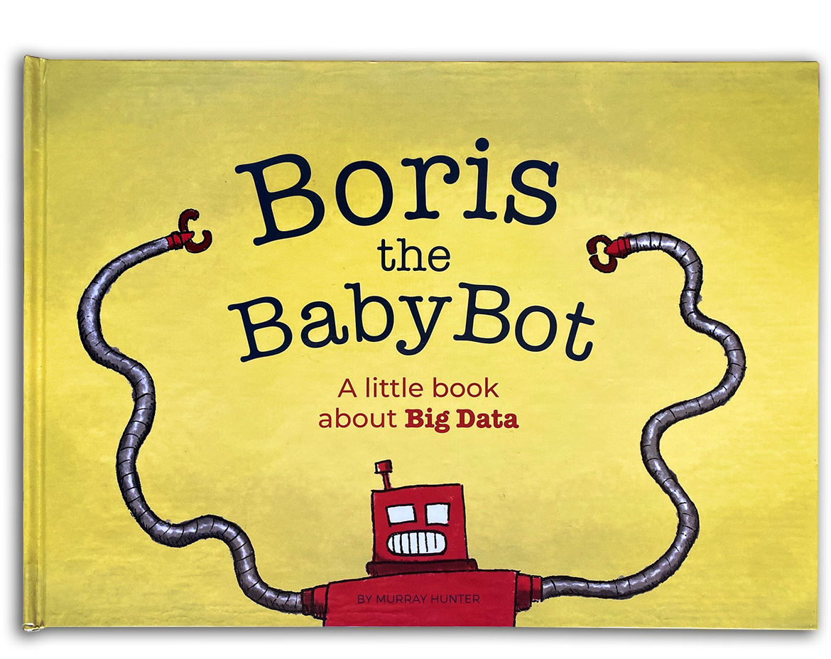 Boris the BabyBot in hardcover